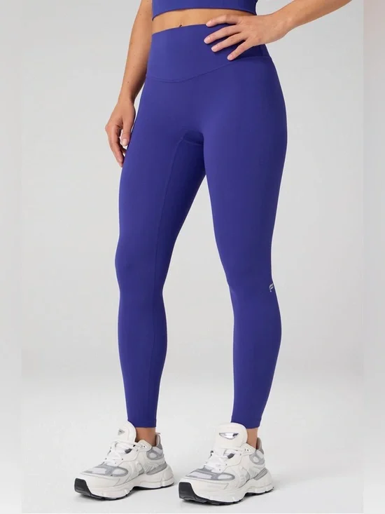 NWOT Fabletics The No-Seam PureLuxe TLC Legging Color Nightfall Purple Size XXS - Picture 2 of 13